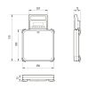 CAS PBII - Portable Platform Bench Scale - 60 Kg, 150 Kg - Image 7