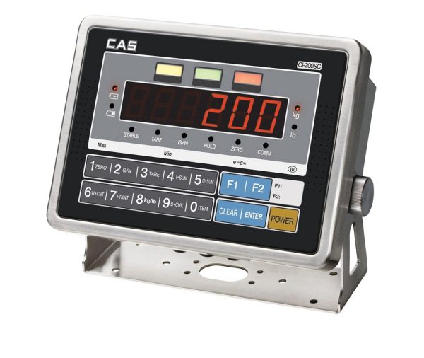 CAS, CI-200 Series - Normal & Waterproof Types, Weighing Indicator - Image 2