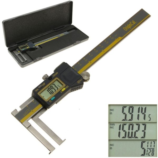 iGaging ABSOLUTE OriginCal - Internal Slot (Groove Inside) Digital Caliper - 150mm (0-6") - Image 2
