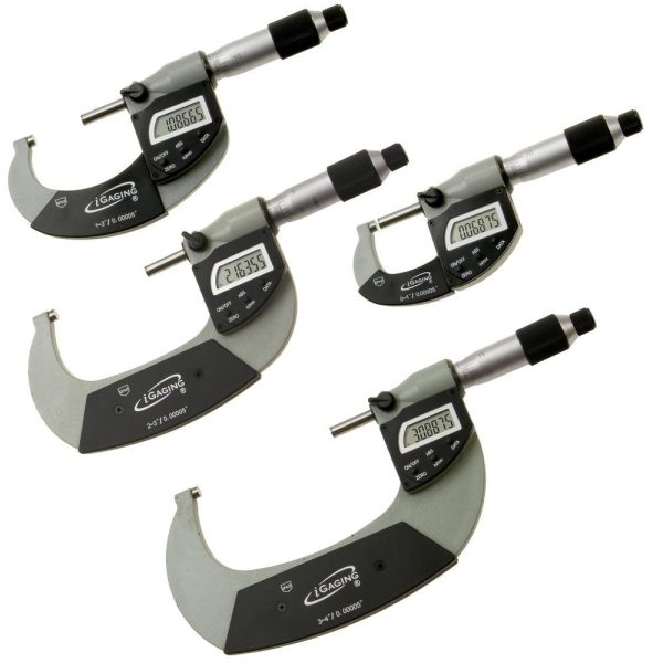 iGaging Hybrid Micrometer Digital/Analog - Range: 0~4" - Image 2