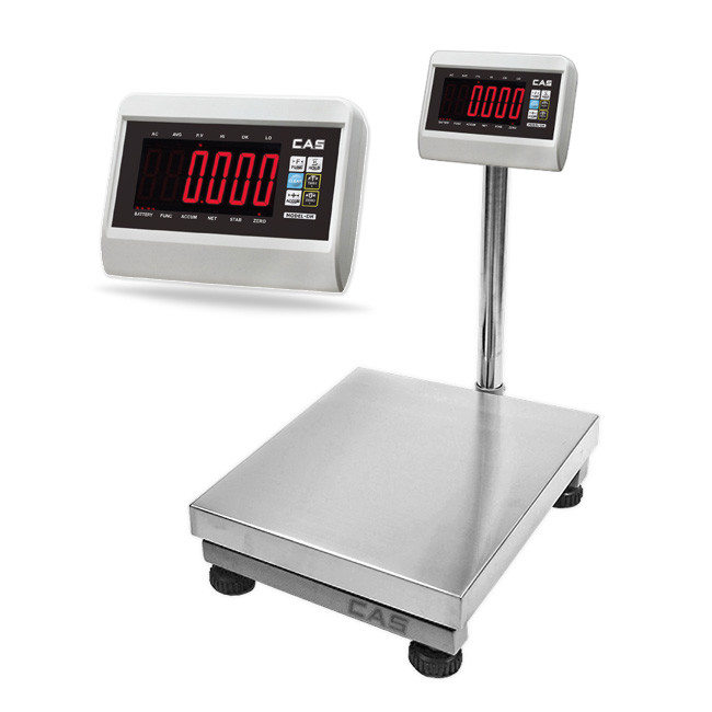 CAS DH Platform Bench Scale->DH-4050-300 / 40 x 50 CM / Up to 300 Kg / 20 gm